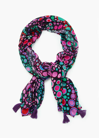 Spotty Print Scarf