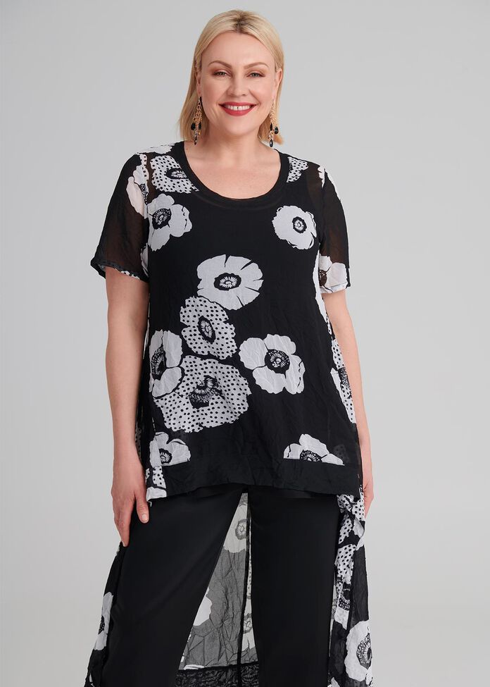 Bell Floral Tunic, , hi-res