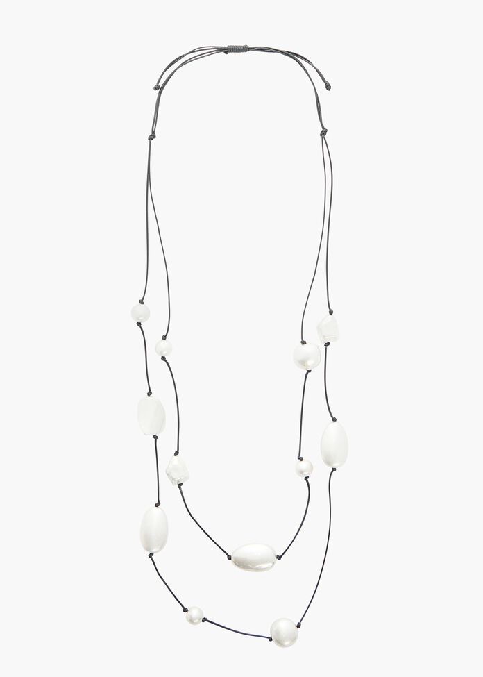 Metal Shape Necklace, , hi-res
