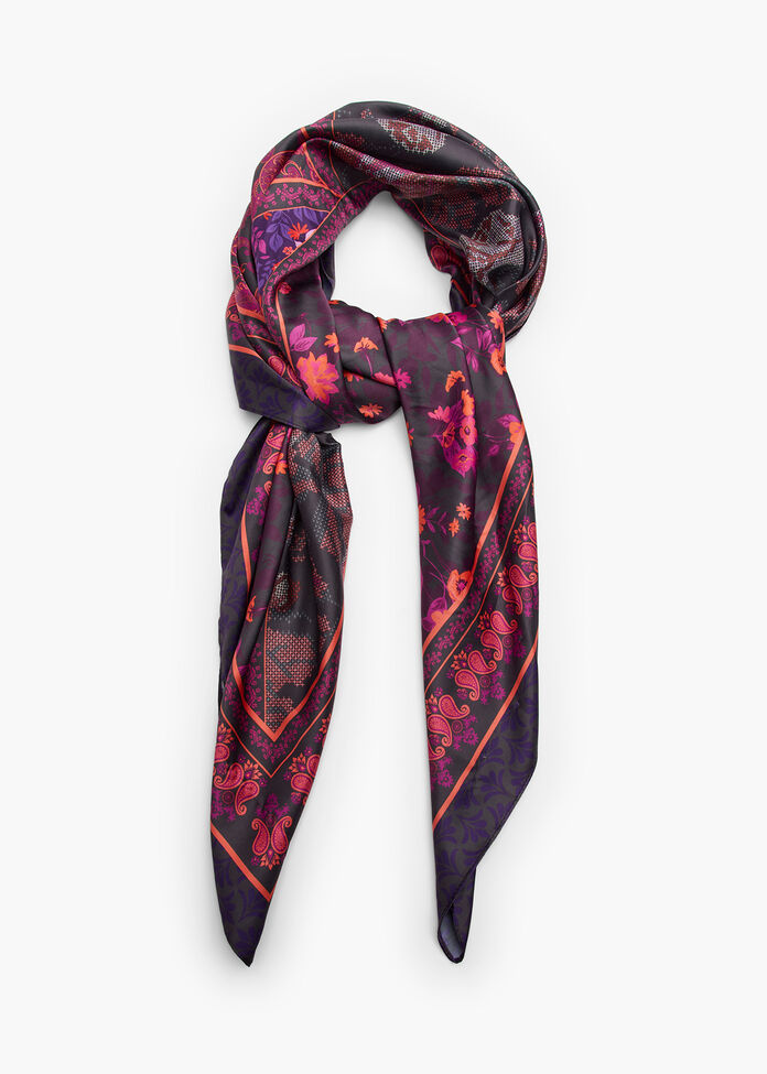 Paisley Small Scarf, , hi-res
