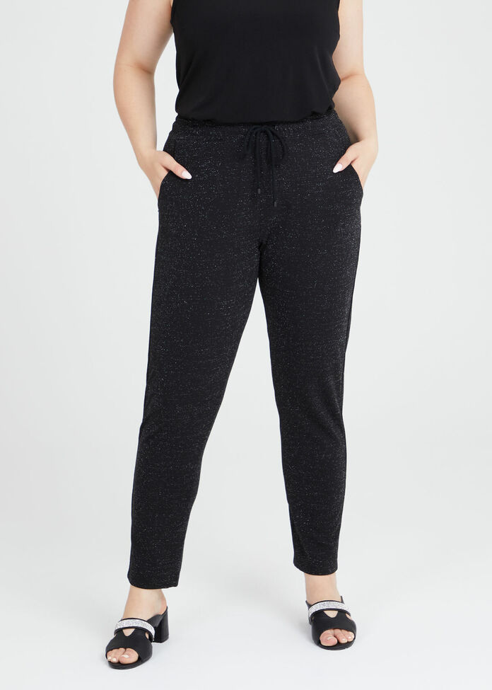 Natalie Lurex Jogger, , hi-res