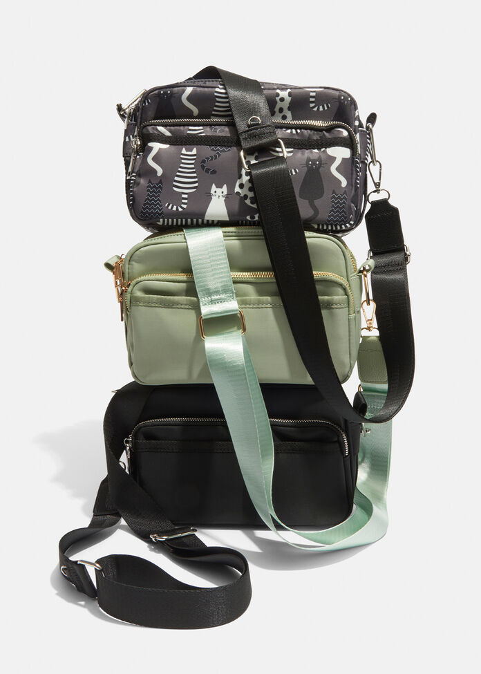 Multi Pocket Crossbody Bag, , hi-res