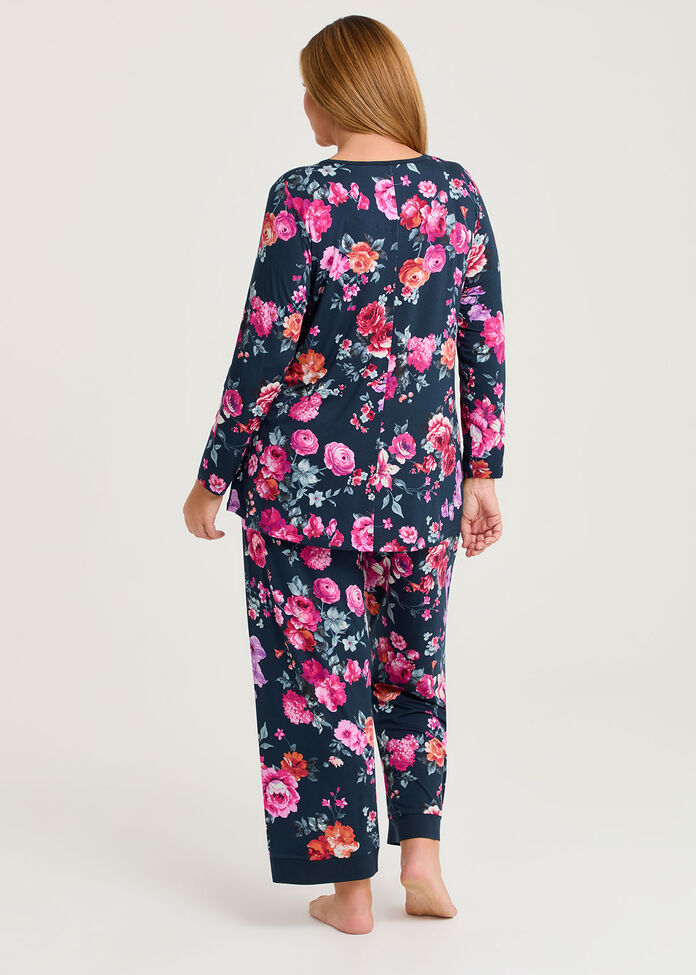 Bamboo Botanica Pyjama Top, , hi-res