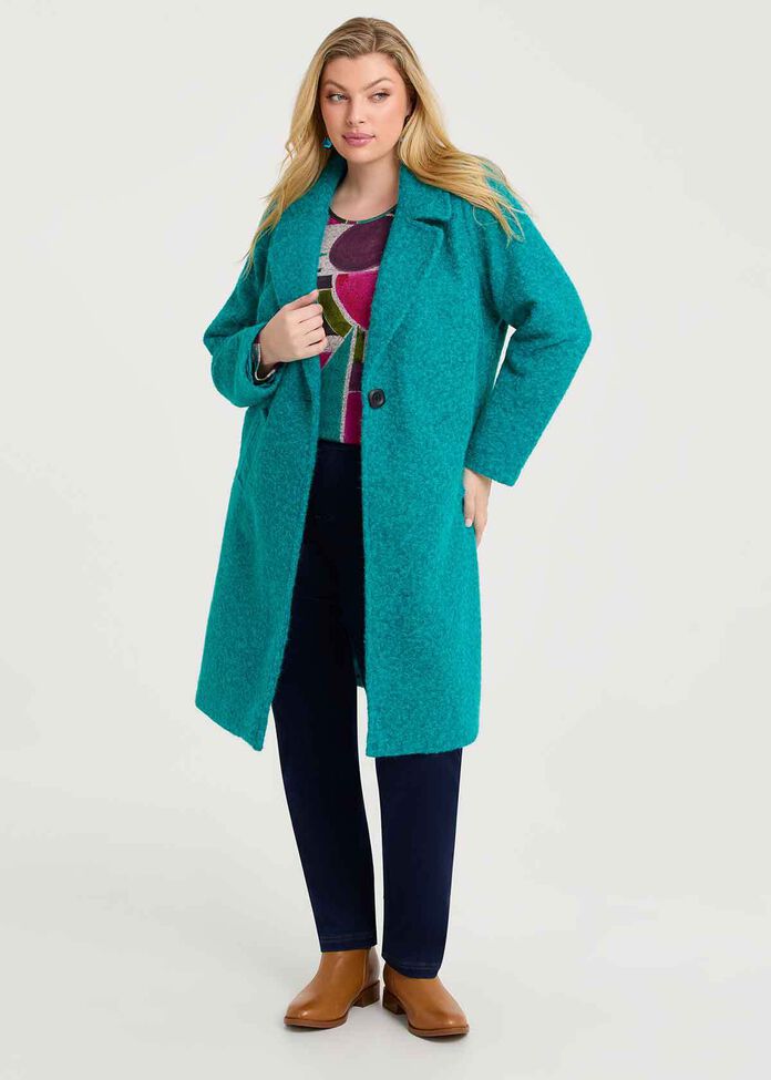 Cocoon Longline Jacket, , hi-res