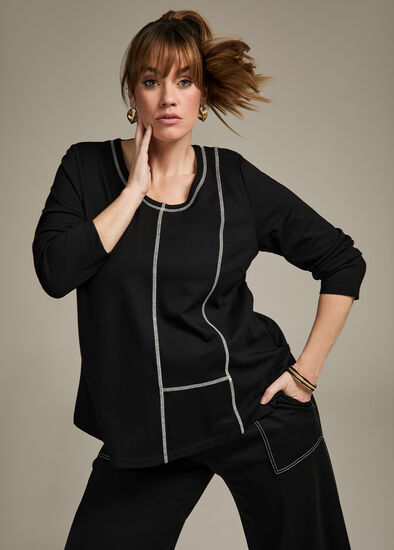Plus Size Bamboo Ponte Paige Tunic