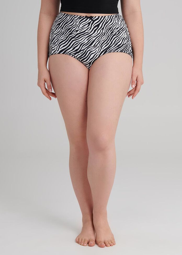 Zebra Instinct Brief, , hi-res
