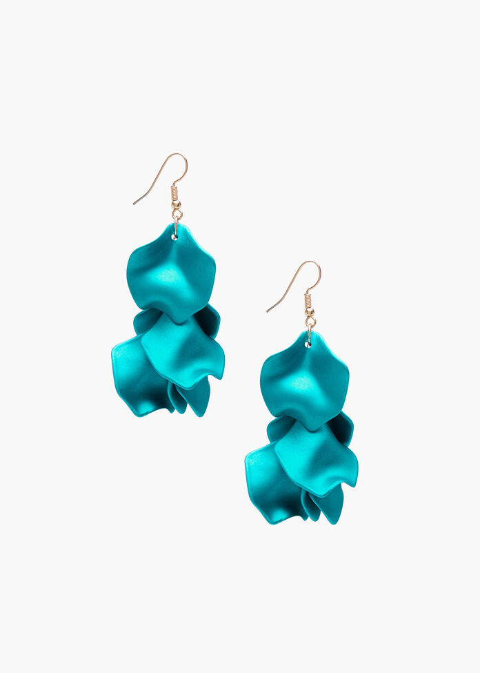 Petal Drop Earrings, , hi-res