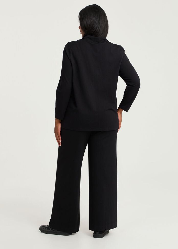 Mod Bamboo Ponte Top, , hi-res