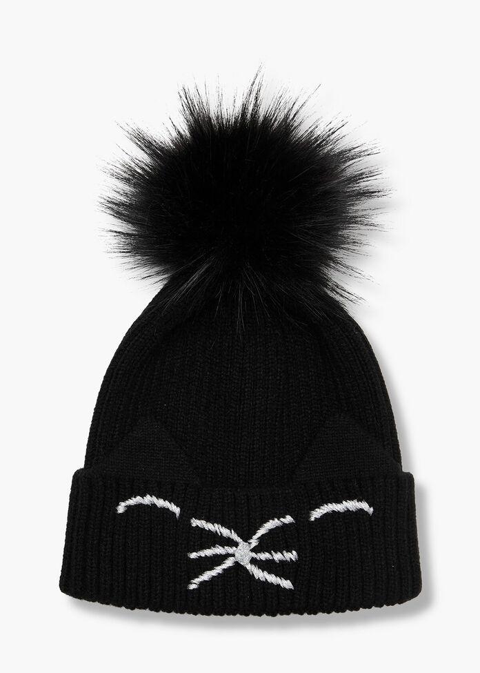Kitty Cat Beanie, , hi-res