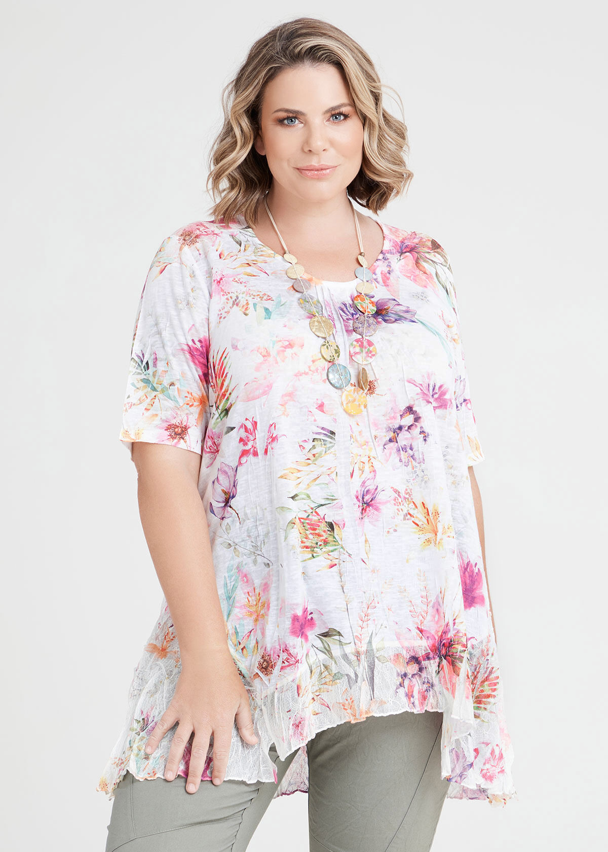 Shop Flower Field Crush Tunic in Floral 
