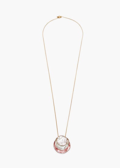 Layered Enamel Necklace