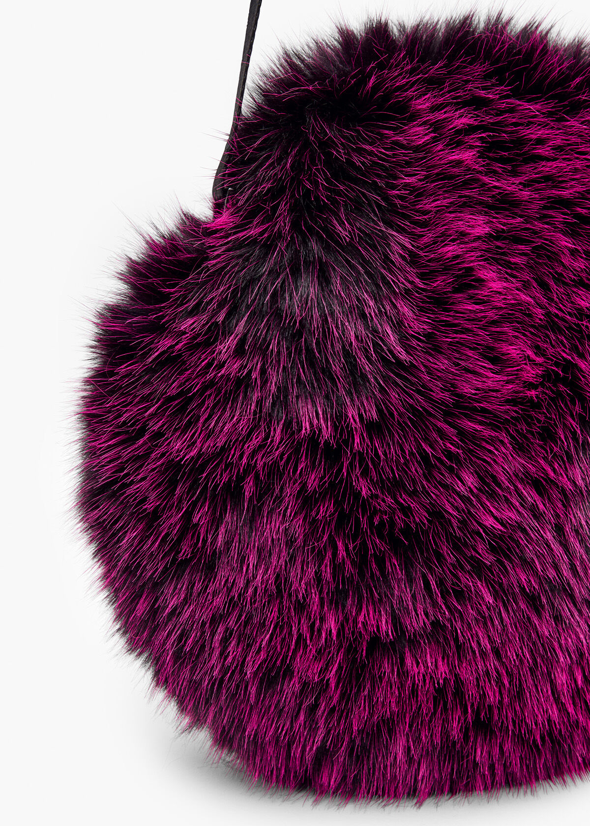 Fur side bag on sale
