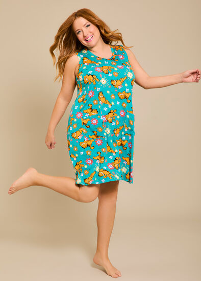 Plus Size Garfield Nightie