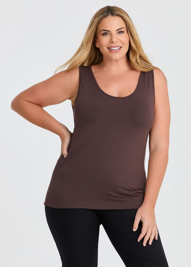 Plus Size Bamboo Base Cami