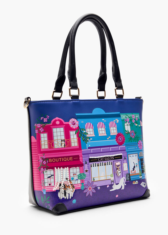 Boutique Cat Shoulder Bag, , hi-res