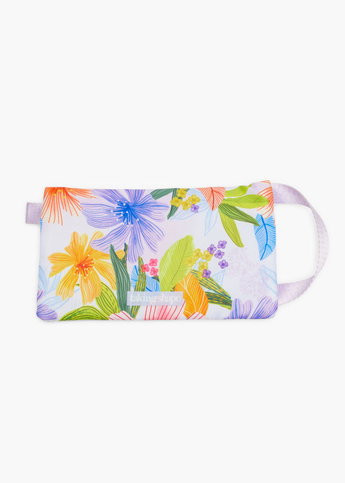 Floral Travel Pouch, , hi-res