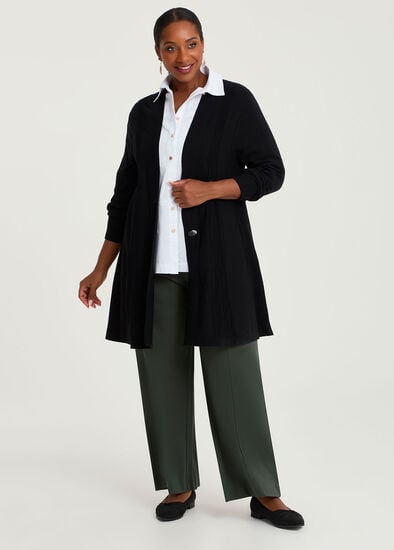 Plus Size Ponte Harper Wide Leg Pant