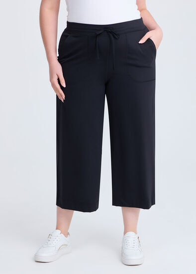 Plus Size Cloud Touch Crop Yoga Pant
