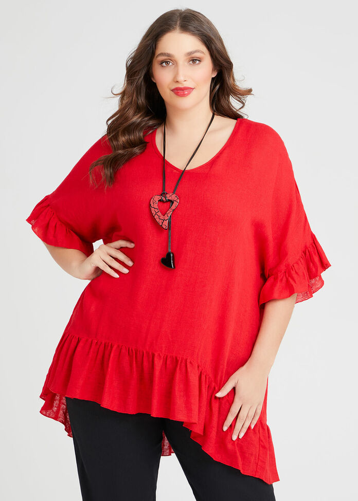 Linen San Marino Tunic, , hi-res