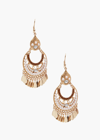 Beaded Dangle Earrings