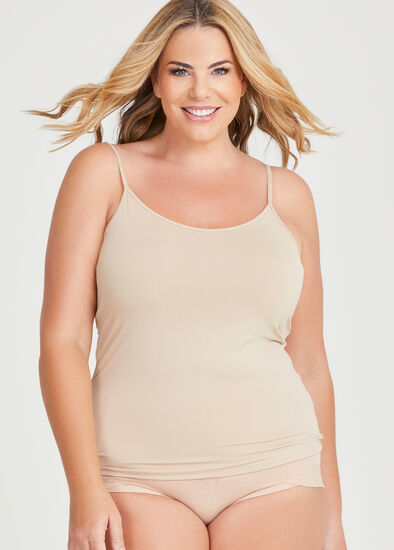 Plus Size Reversible Strappy Micro Cami