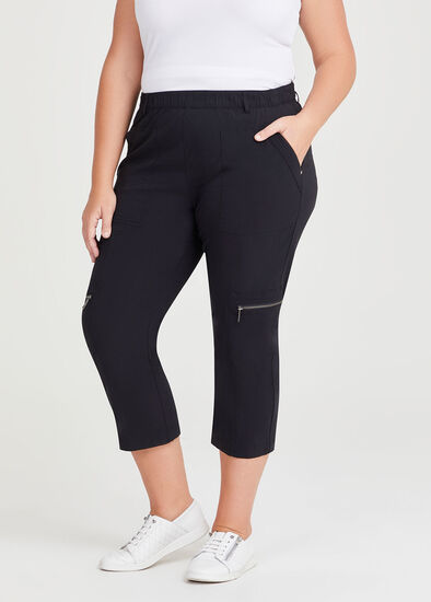Plus Size Castaway Cargo 3/4 Pocket Pant