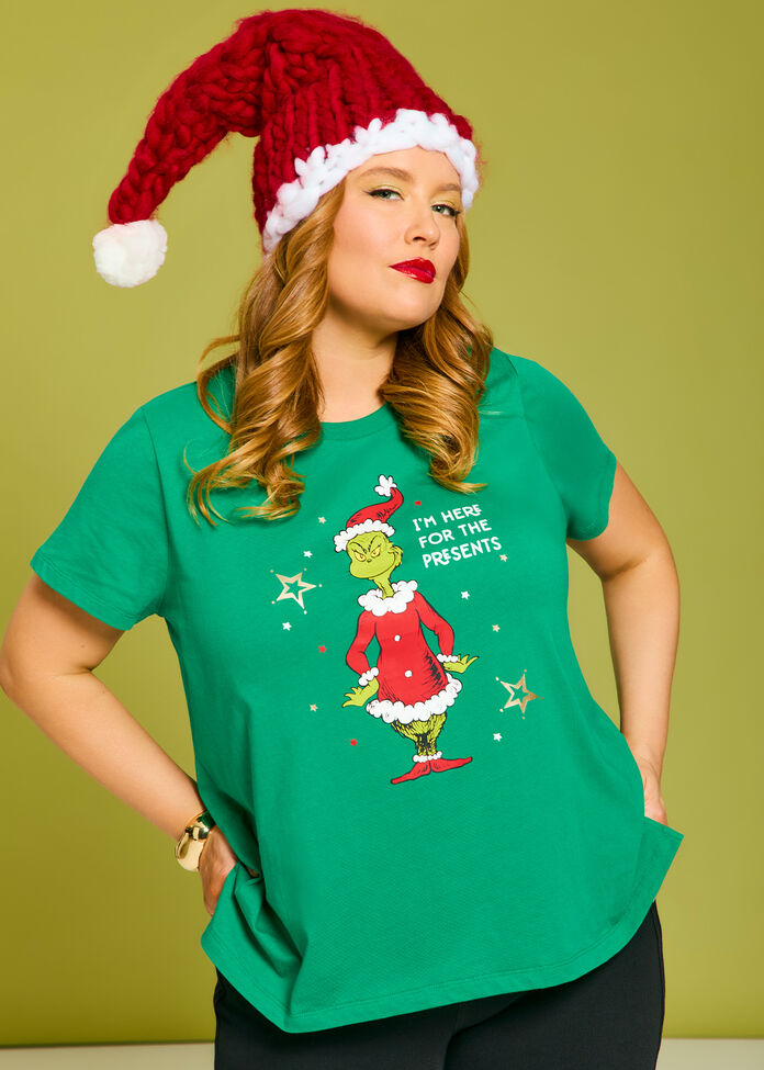 The Grinch Cotton T-shirt, , hi-res
