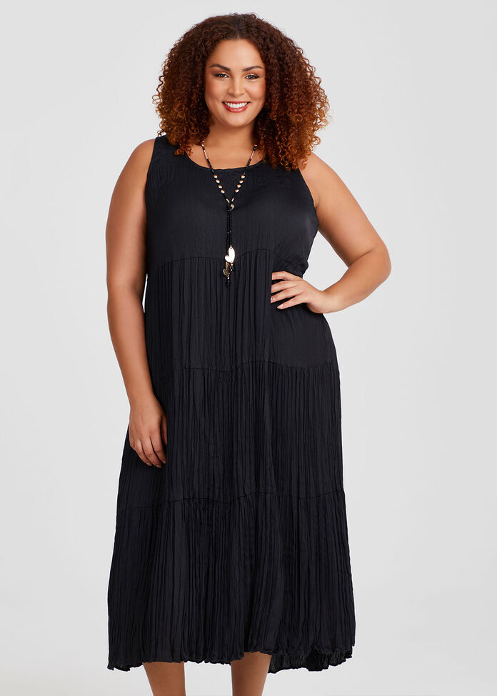 Pleated Enya Dress, , hi-res