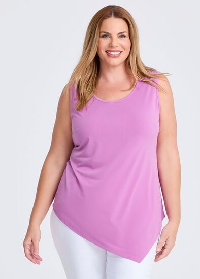Plus Size Luna Mix Media Tank