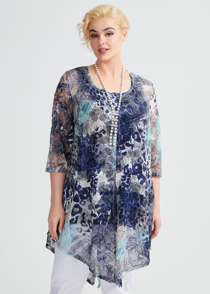 Ocean Warrior Lace Tunic, , hi-res