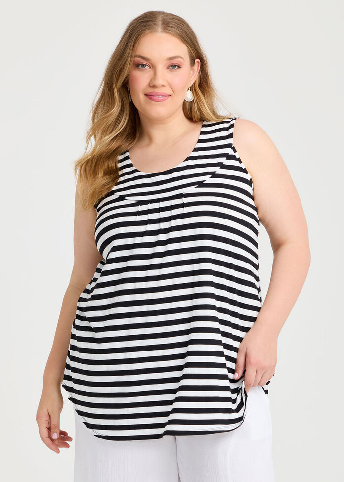 Rosie Stripe Tank, , hi-res
