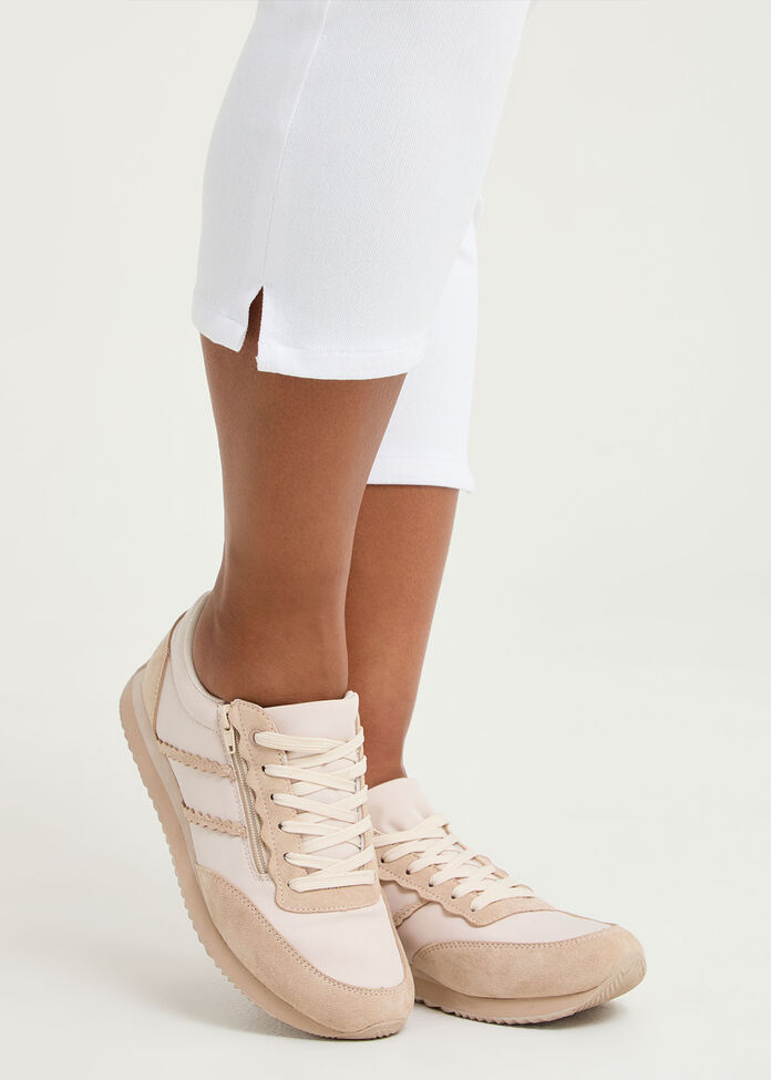 Retro Zip Wedge Sneaker, , hi-res