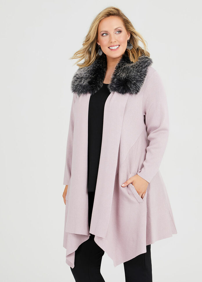 Shop Plus Size Greta Bamboo Cardigan in Pink | Sizes 12-30 | Taking ...