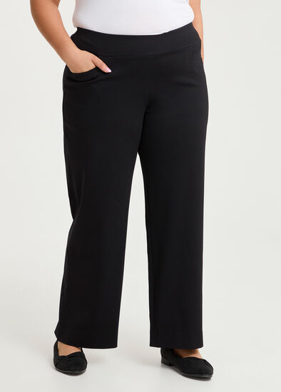 Plus Size Relaxed Straight Leg Pant