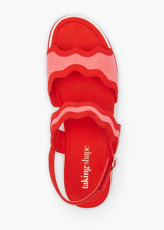 Flexible Wedge Sandal, , hi-res