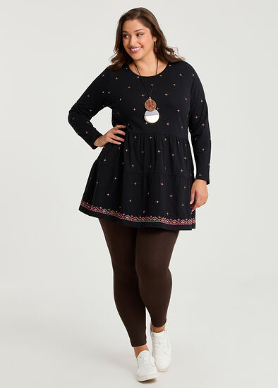 Plus Size Good Earth Australian Cotton Full Length Legging