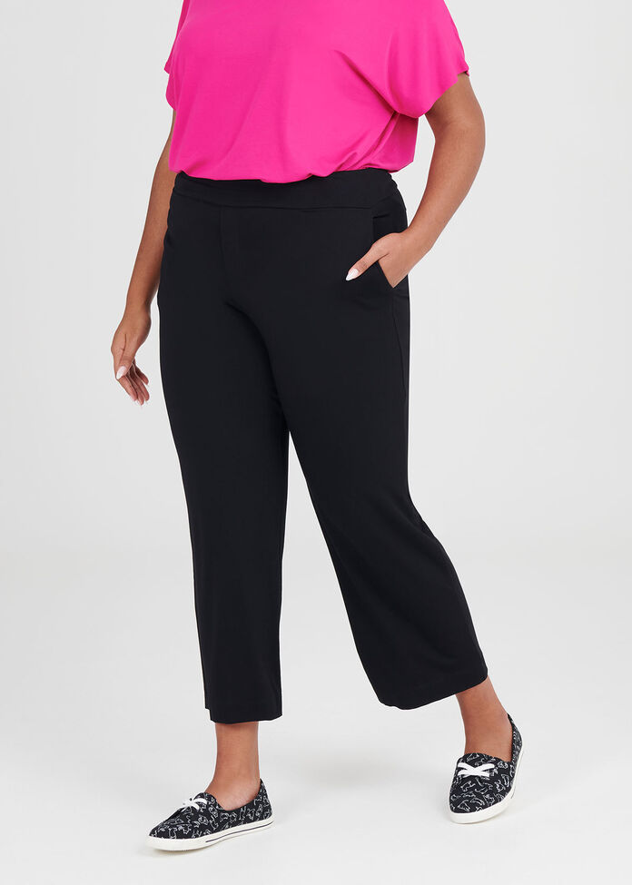 Shop Plus Size Bamboo 9 To 5 Pant in Black | Taking Shape AU