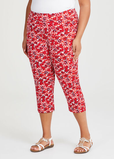 Plus Size Natural Star Flower Pant