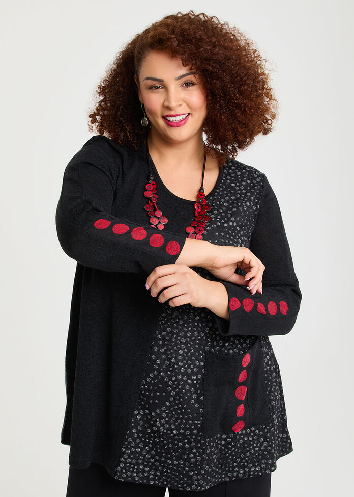Bold Muse Spliced Snug Tunic, , hi-res