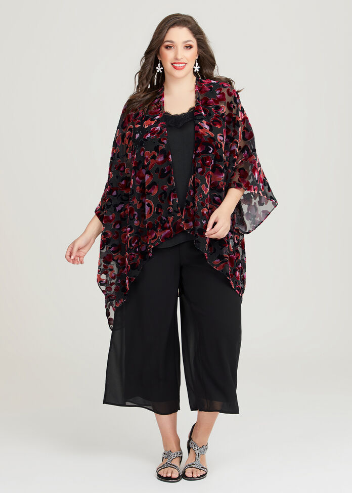 Shop Spotted Burnout Cape Kimono | Accessories | Taking Shape AU