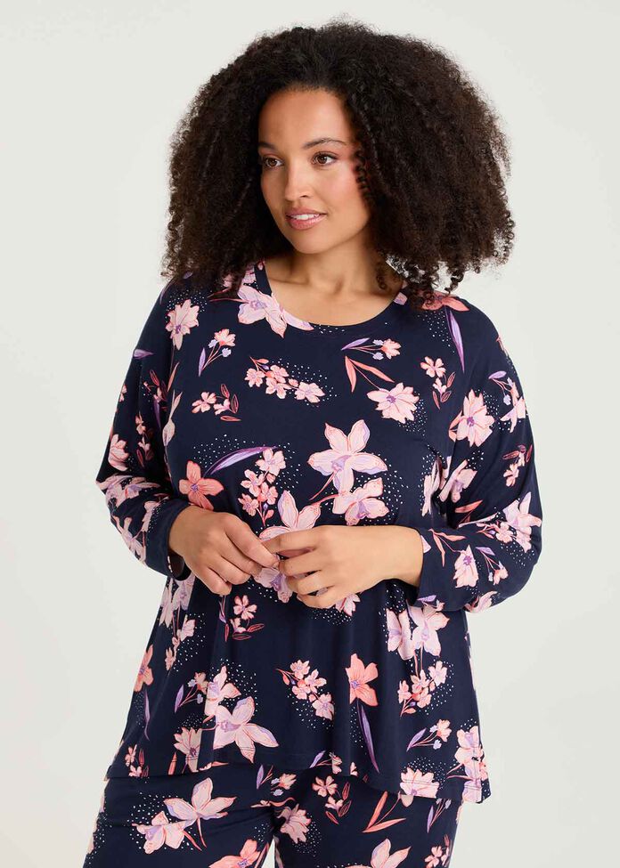 Bamboo Serene Pyjama Top, , hi-res