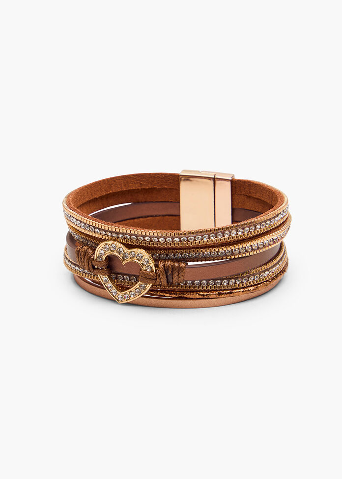 Heart Magnetic Bracelet, , hi-res