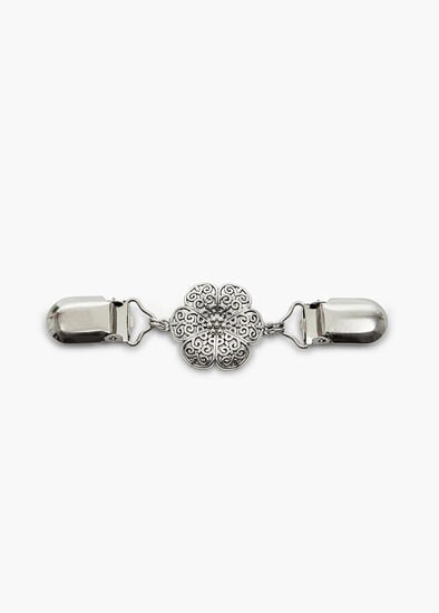 Plus Size Metal Flower Wonder Clip