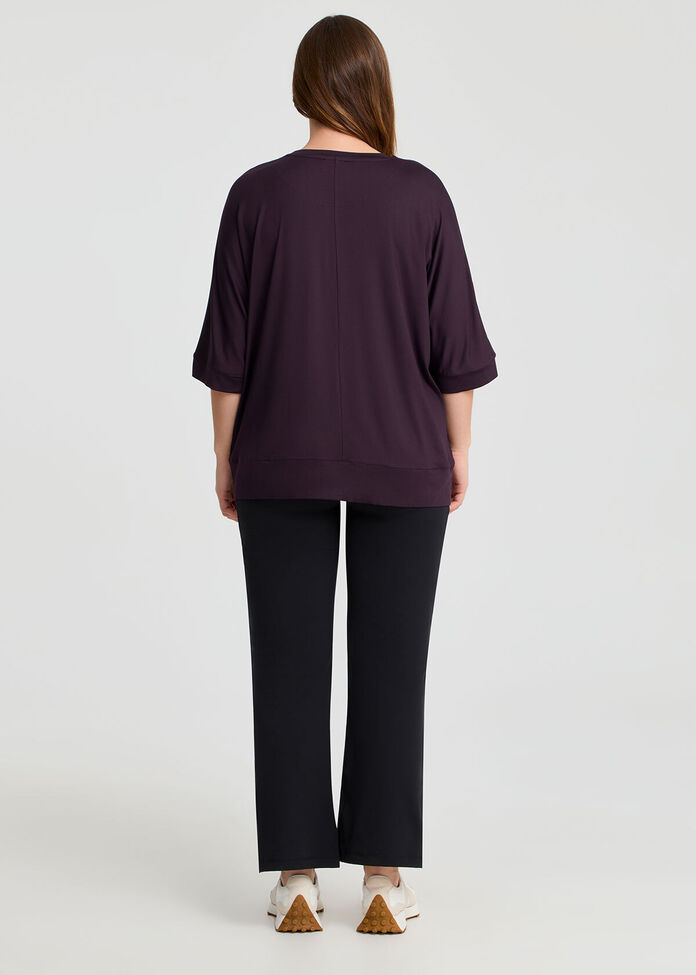 Modal Ultra Soft Relaxed Top, , hi-res