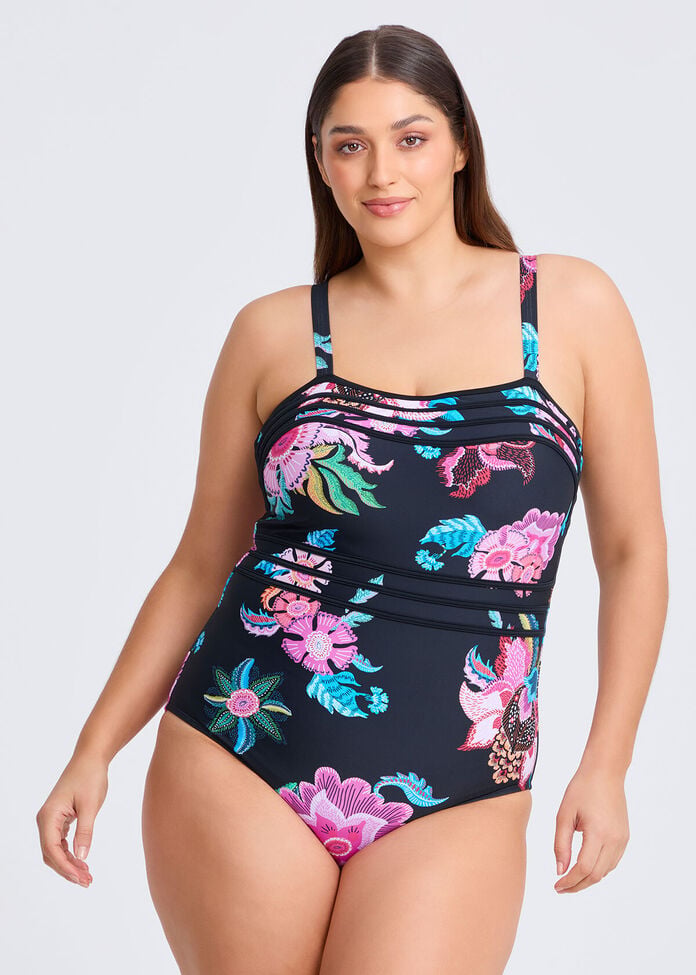 Island Getaway Bind Swimsuit, , hi-res