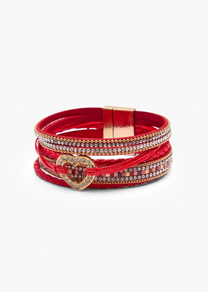 Heart Magnetic Bracelet, , hi-res