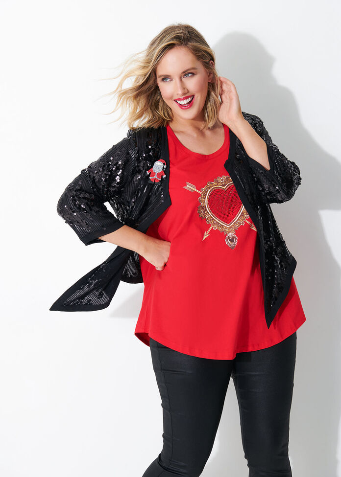 Organic Heart Top, , hi-res