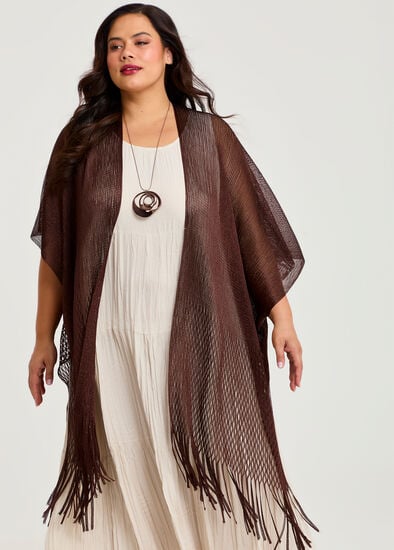 Shiny Metallic Cape