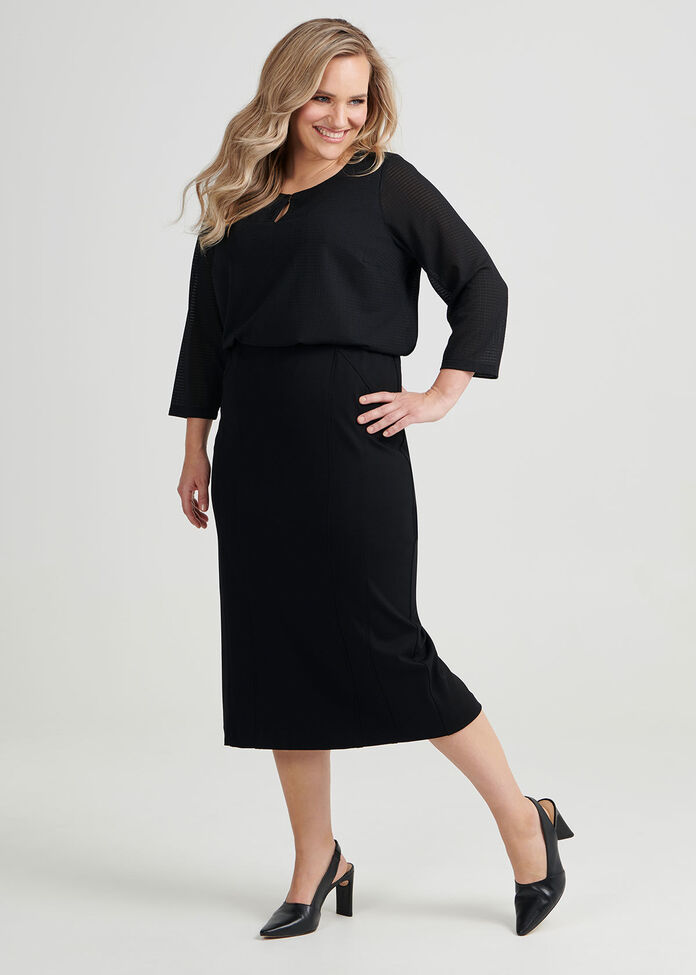Debra Textured Knit Top, , hi-res