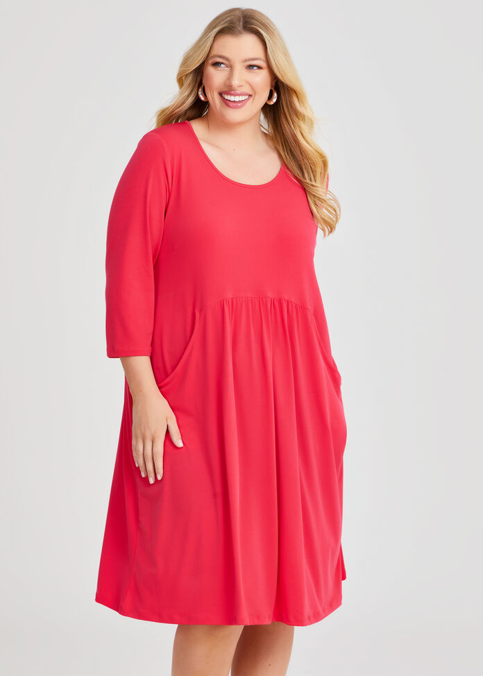 Empire Line Dress, , hi-res